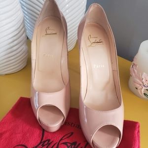 Christian Louboutin Privé Open Toe Pump